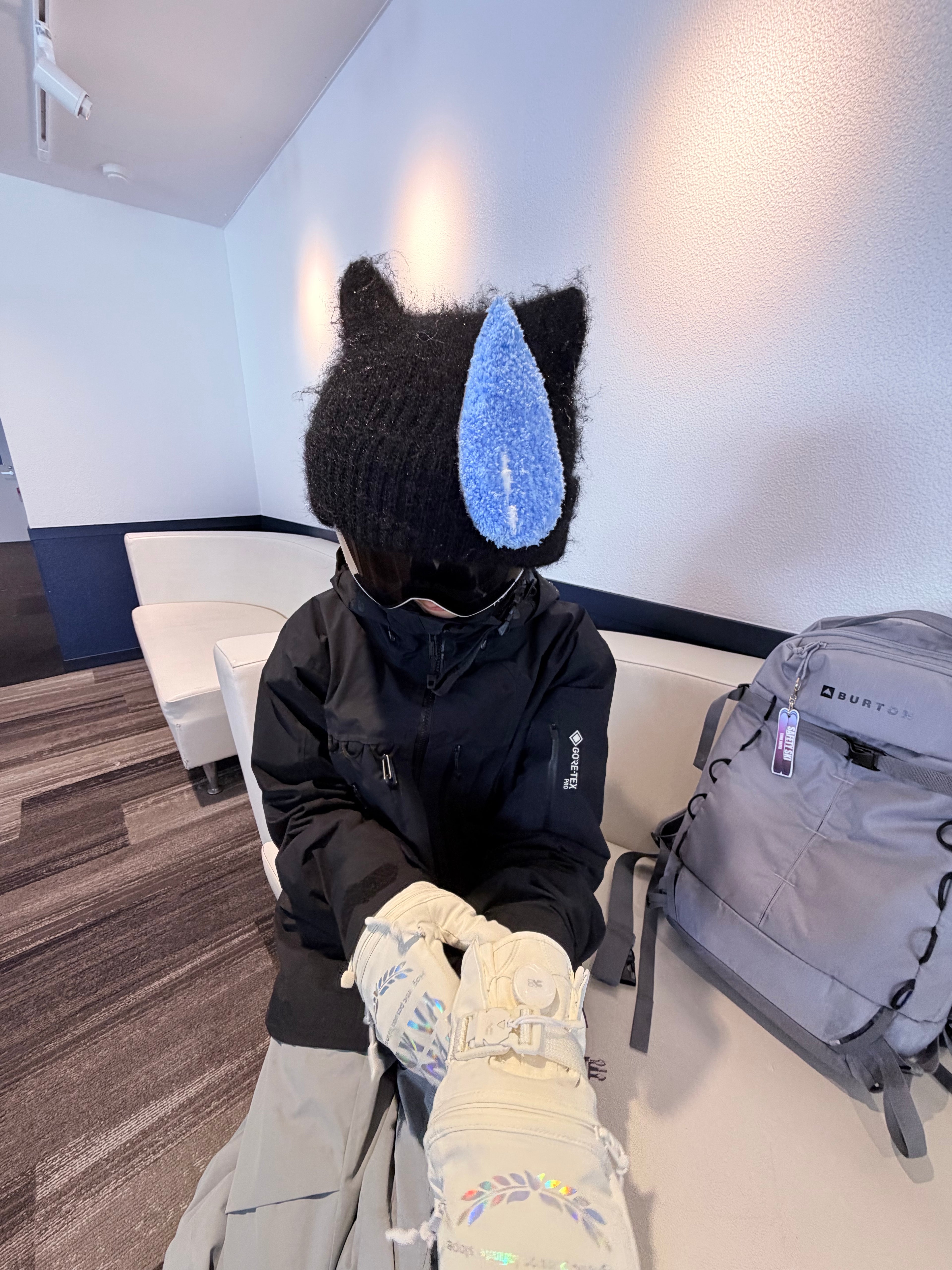 Cat-Ear Snow Helmet Beanie